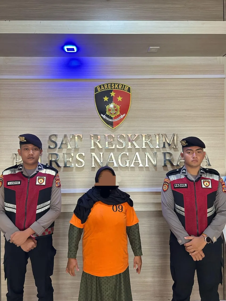 Foto: NJ (46) Terduga Pelaku Pencurian Emas
