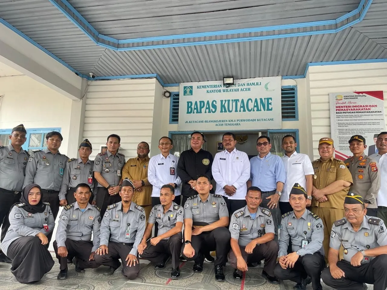 Foto: Anggota Komisi XIII DPR-RI Kunjungan langsung ke Lapas Kelas II B, Kutacane