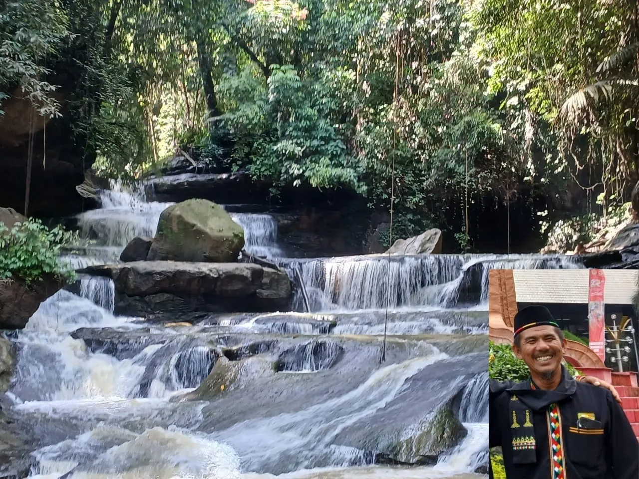 Foto: Air terjun silangit-langit pesona alam yang menarik menjadi destinasi wisata daerah, Dok. Khadafi