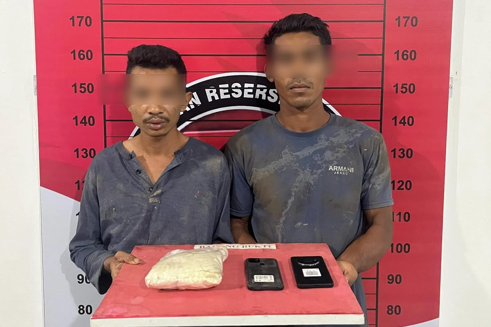 Foto: Dua Terduga Tersangka, Dok. Humas Polres Aceh Utara