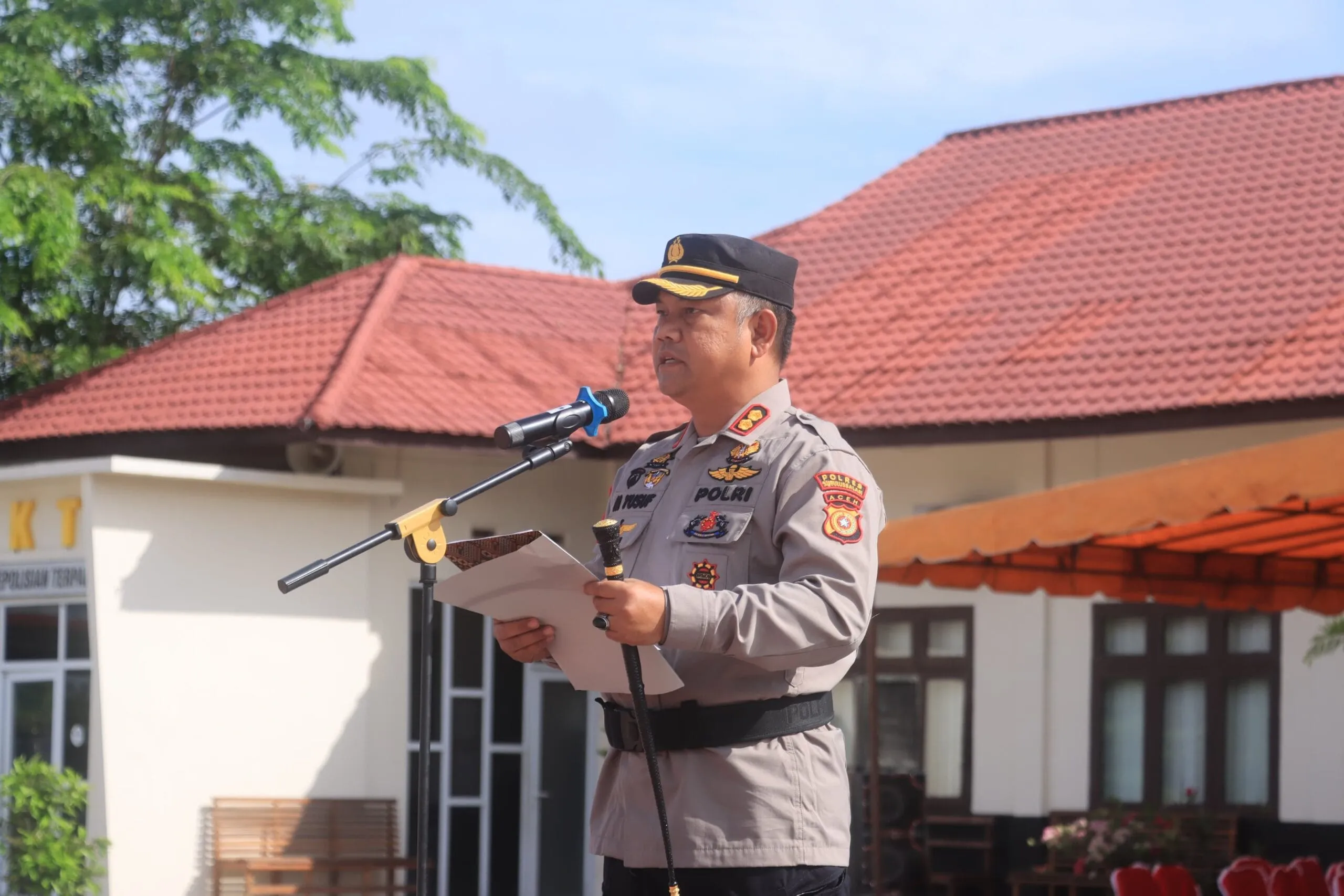Foto: Kapolres Subulussalam AKBP Muhammad Yusuf Pimpin Sertijab Pejabat Utama dan Kapolsek, Dok. khadafi