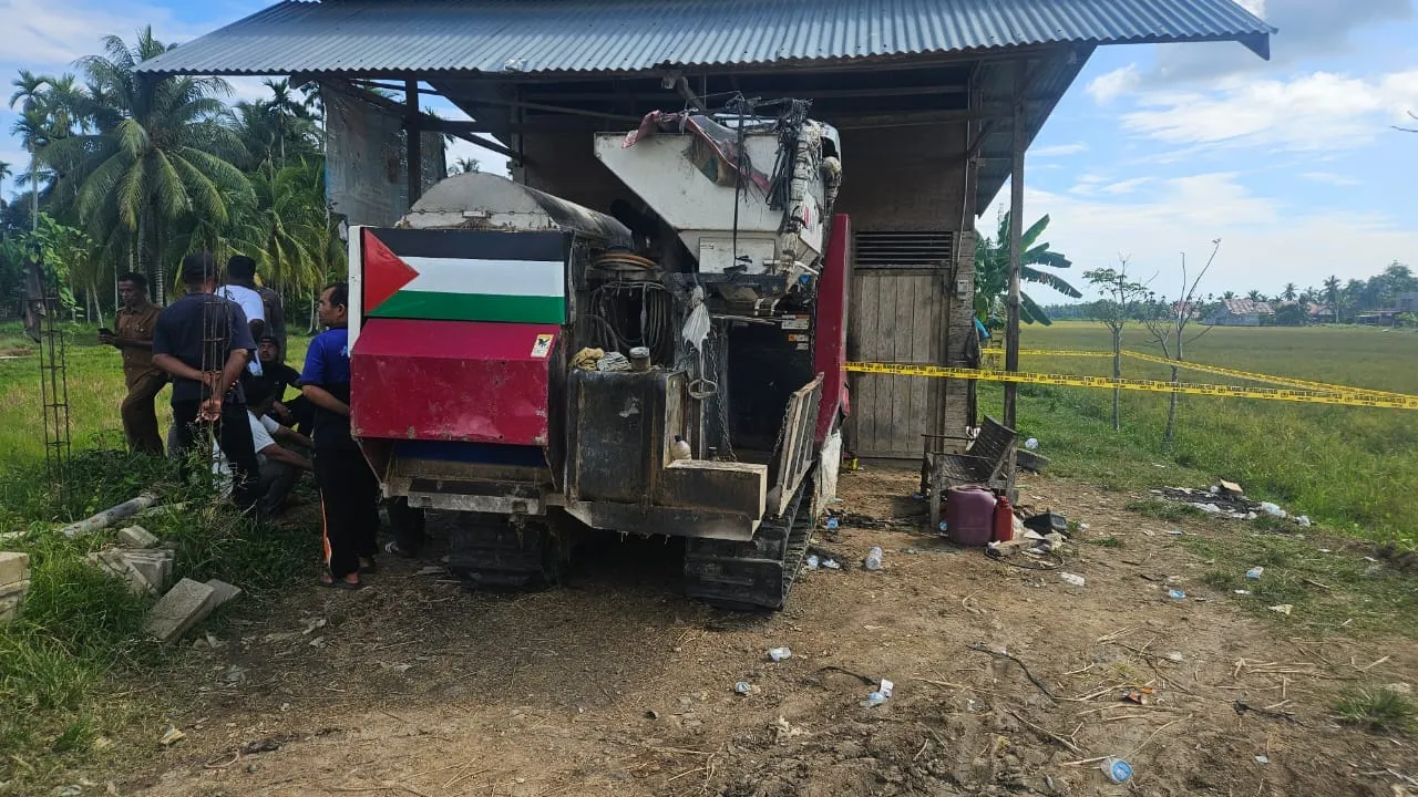 Foto: Gudang Tempat Ditemukan Mayat, Dok. Humas Polres Lhokseumawe