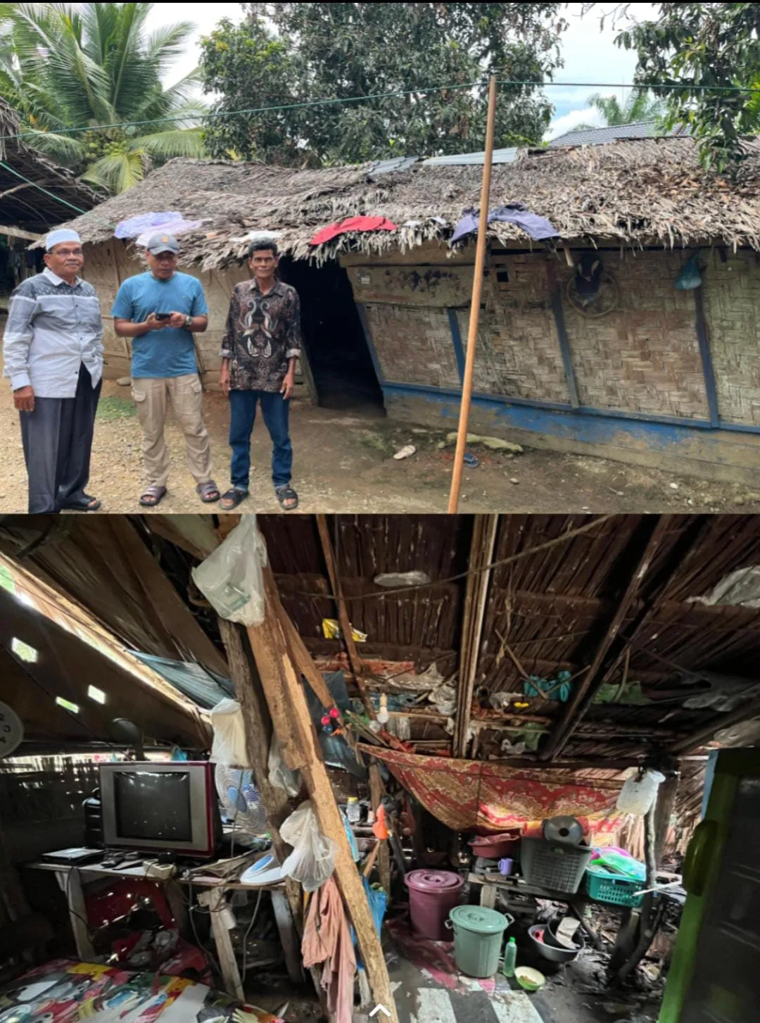 Foto: Kondisi Rumah Warga Miskin Di Blang Majron