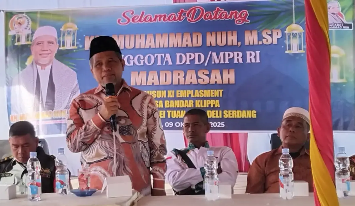 Senator M. Nuh Soroti Dugaan Penyerobotan Lahan Madrasah di Deli Serdang