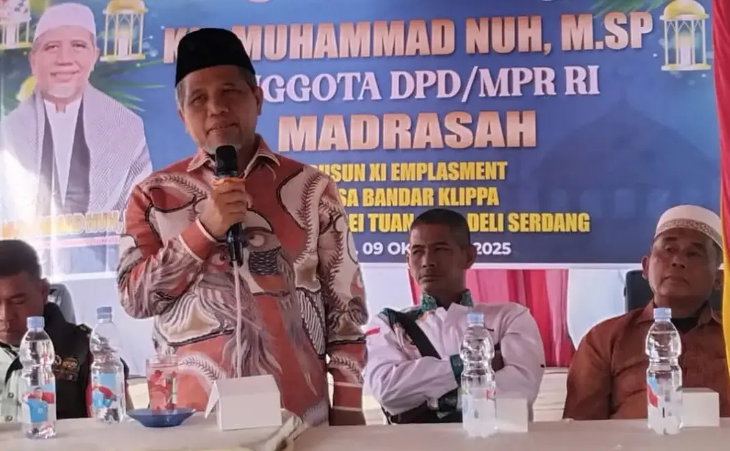 Senator M. Nuh Soroti Dugaan Penyerobotan Lahan Madrasah di Deli Serdang