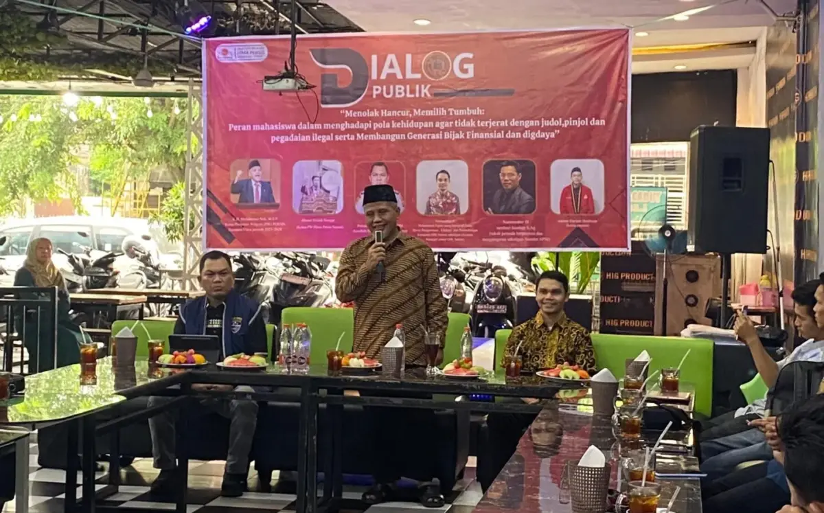 Senator M. Nuh, Polda Sumut & OJK Diskusi Kritis Bahas Bahaya Judol dan Pinjol Ilegal
