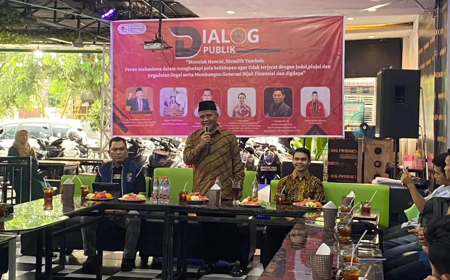 Senator M. Nuh, Polda Sumut & OJK Diskusi Kritis Bahas Bahaya Judol dan Pinjol Ilegal