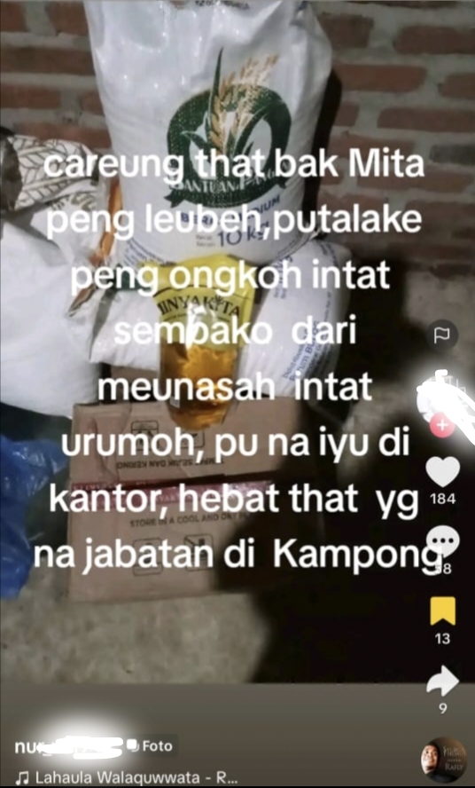 Foto: Screenshot Video di Akun Tiktok