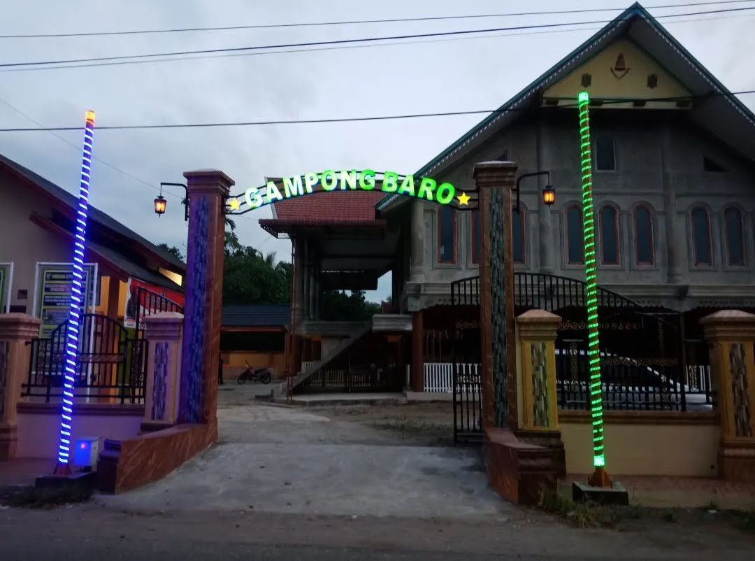 Foto: Meunasah Gampong Baro, Kecamatan Matangkuli